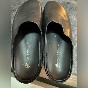 Tory Burch Leather Stud Mules